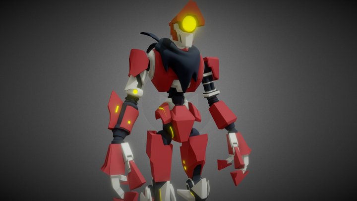 robot pose_0912 3D Model