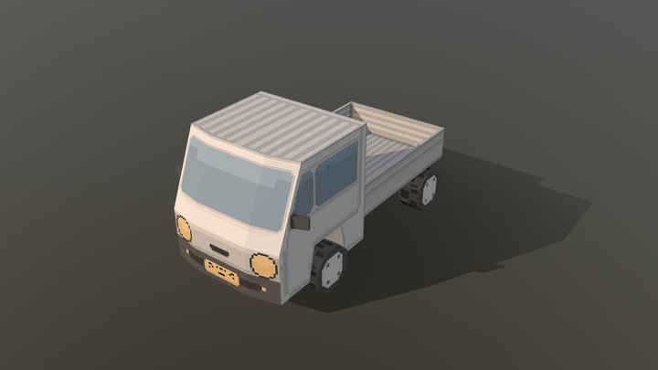Kei truck 3D Model