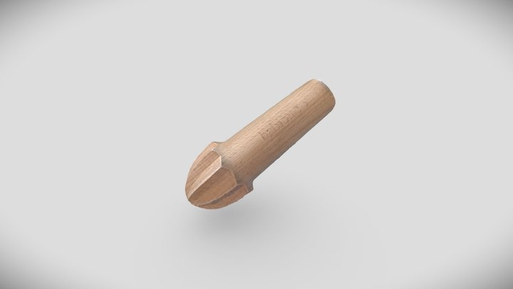 Presse Agrumes en bois - Ingémédia3D 3D Model