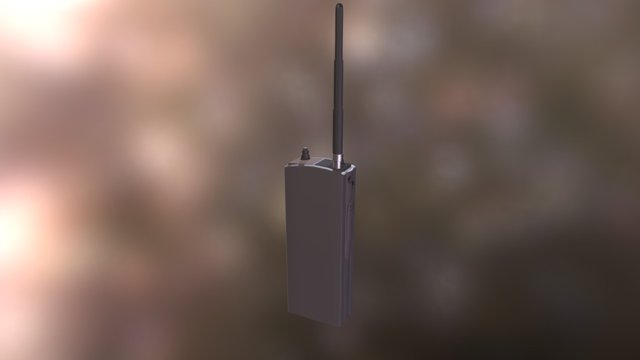 Walkie-talkie 3D Model
