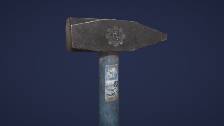 Hammer LegendaryGameDev 3D Model