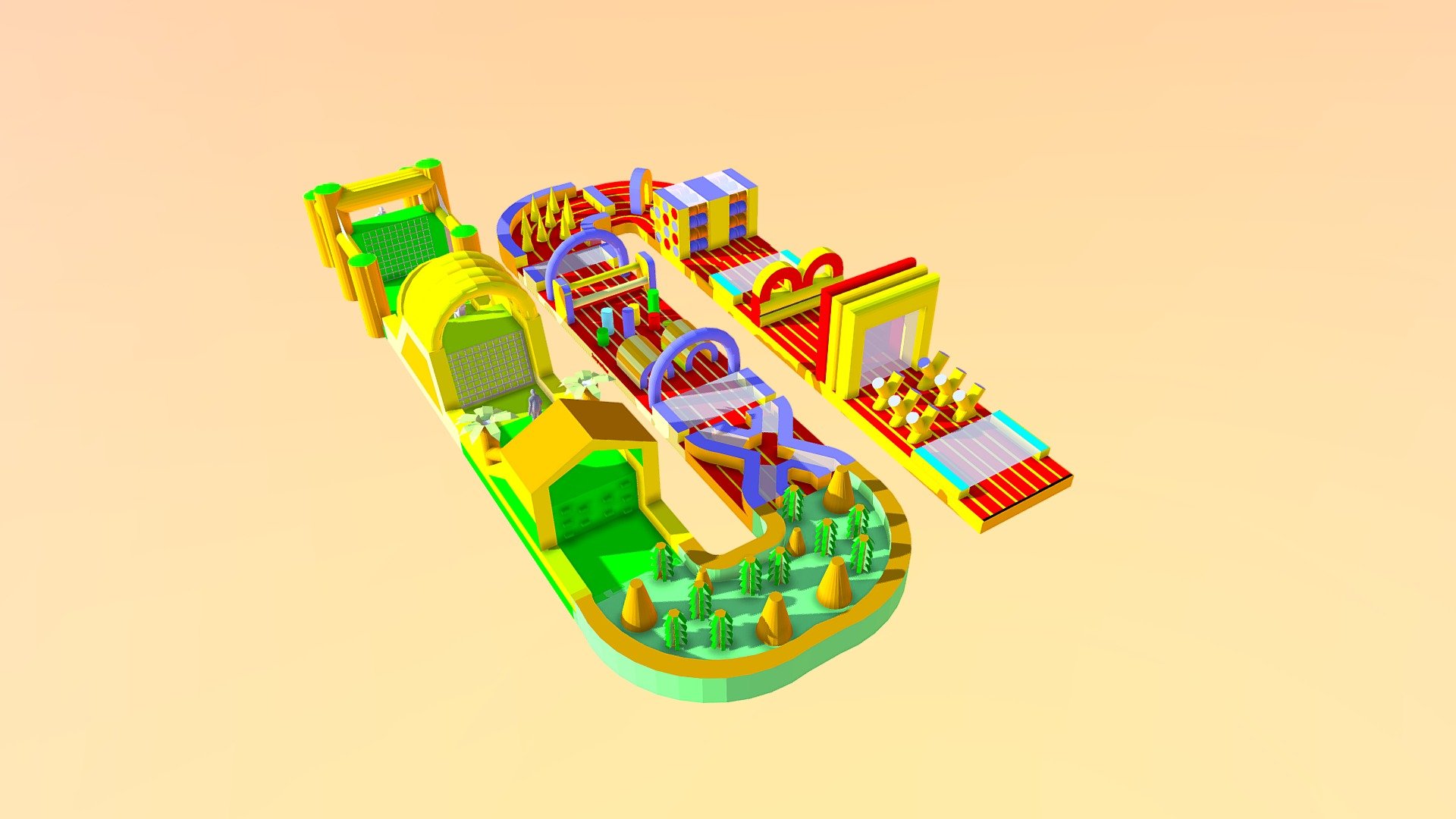 Air Run 85m — Sketchfab embed 3D viewer