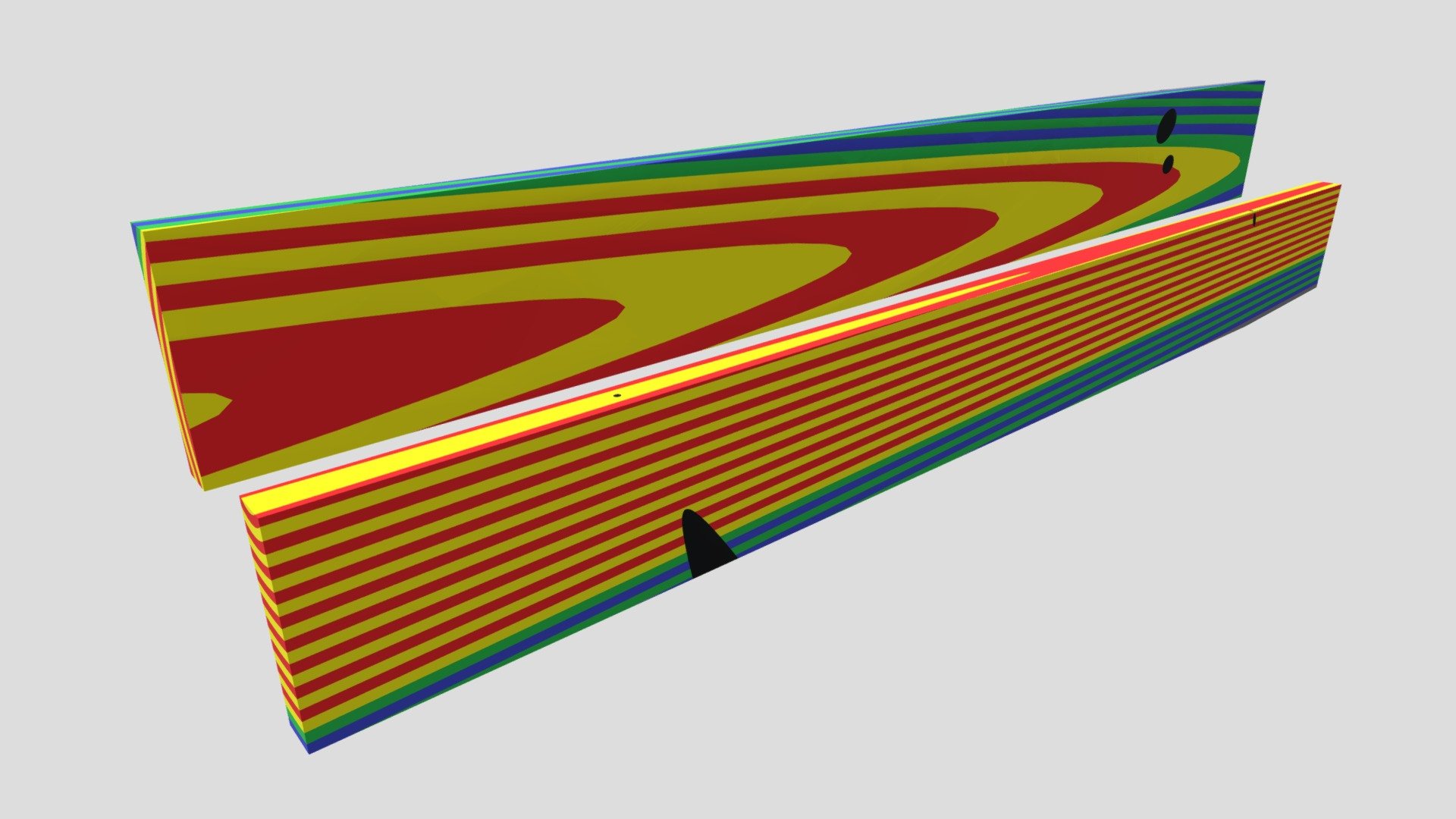 Radial and tangential cuts