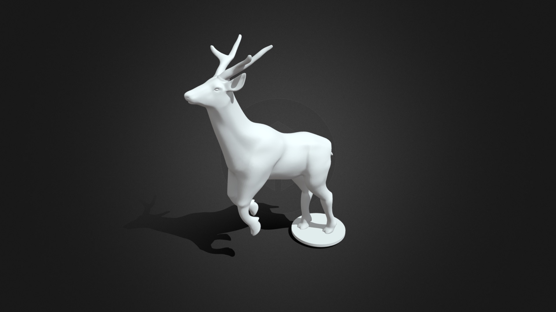 Deer 3d printing model