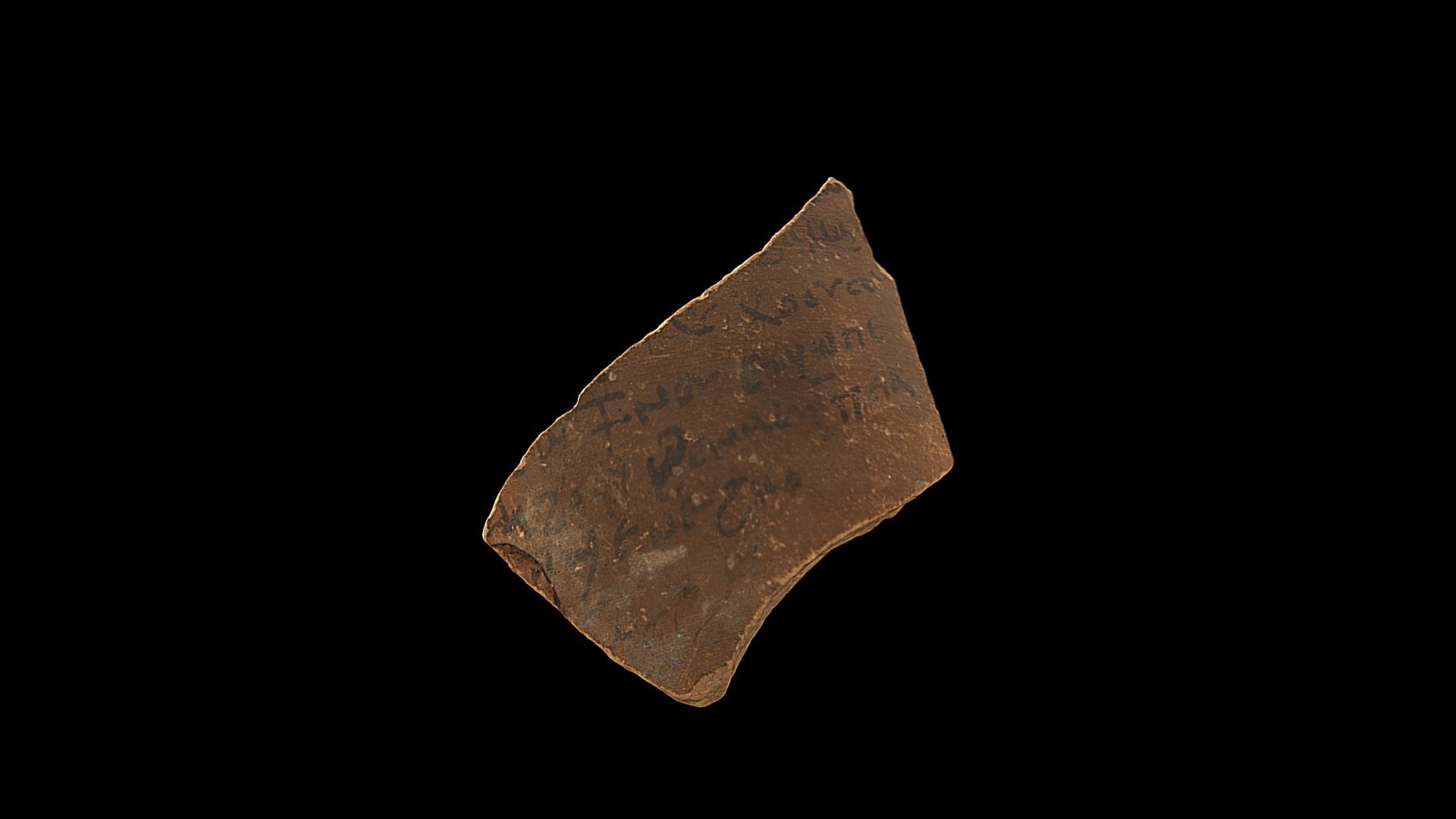Houghton MS Ostraca 3169