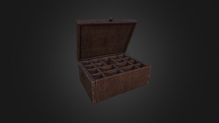 Apothecary Storage Box 3D Model