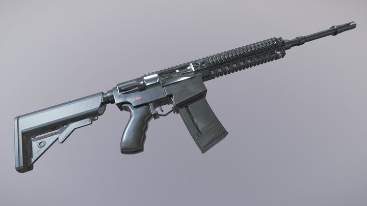 GAP New Zealand Rifle 3D Model
