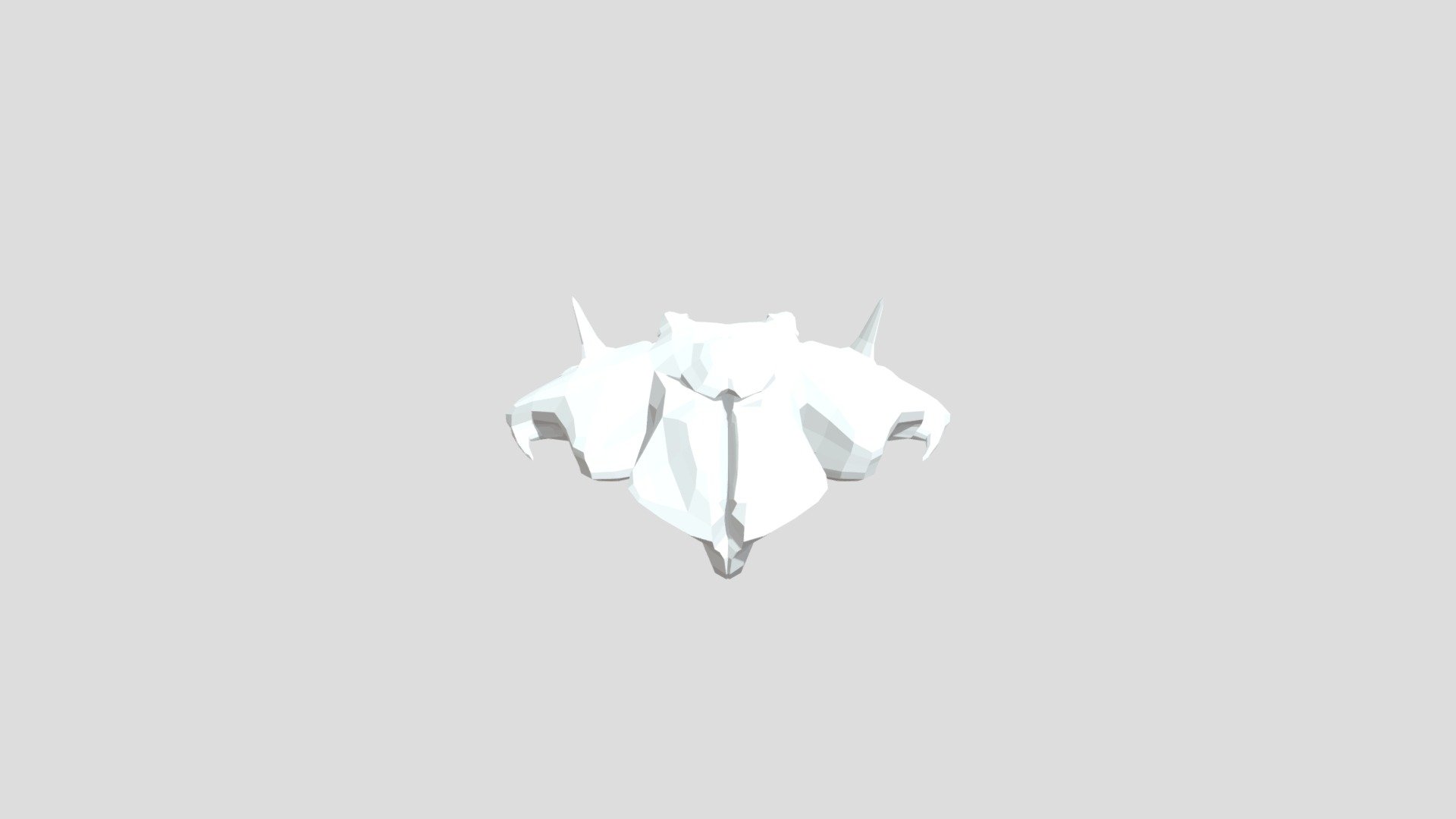 Low-poly Spaceship