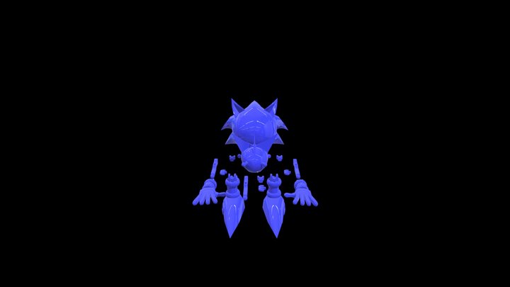 Rewrite Sonic Action Figure (3D print)
