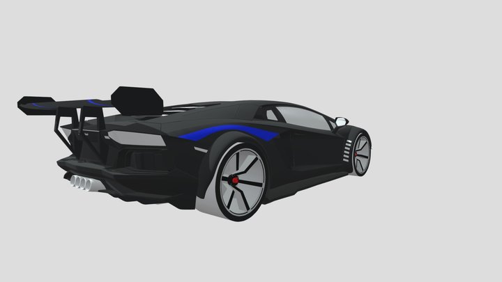 lambrogini aventador 3D Model
