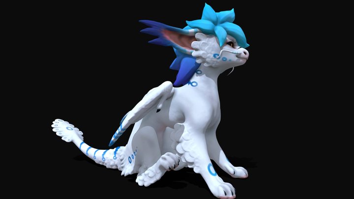 little Dragon 3D model 3D Model
