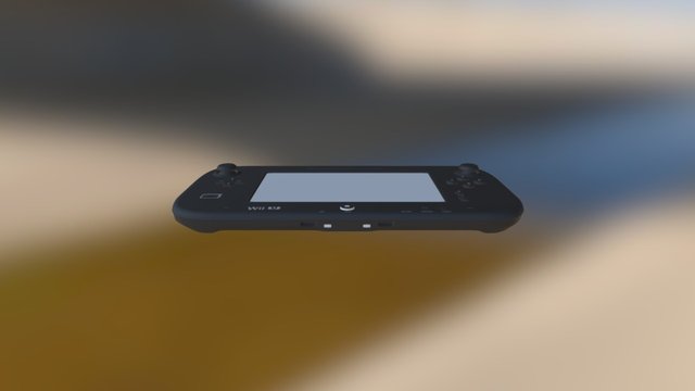 Wii U 3D Model