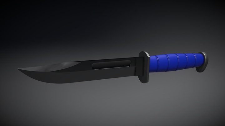 noz_wizualizacja 3D Model