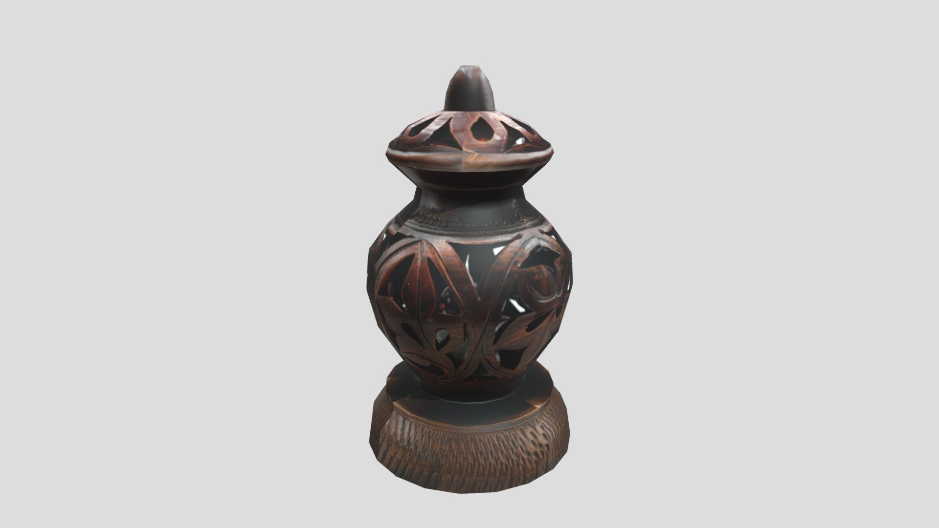 Lampu Seramik Delima 01