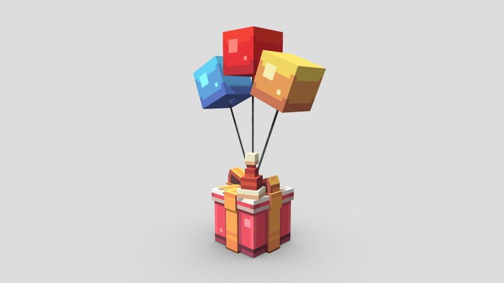 礼盒 3D Model