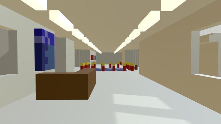 Ib Guertena Museum Arranged w/ Arts! 3D Model