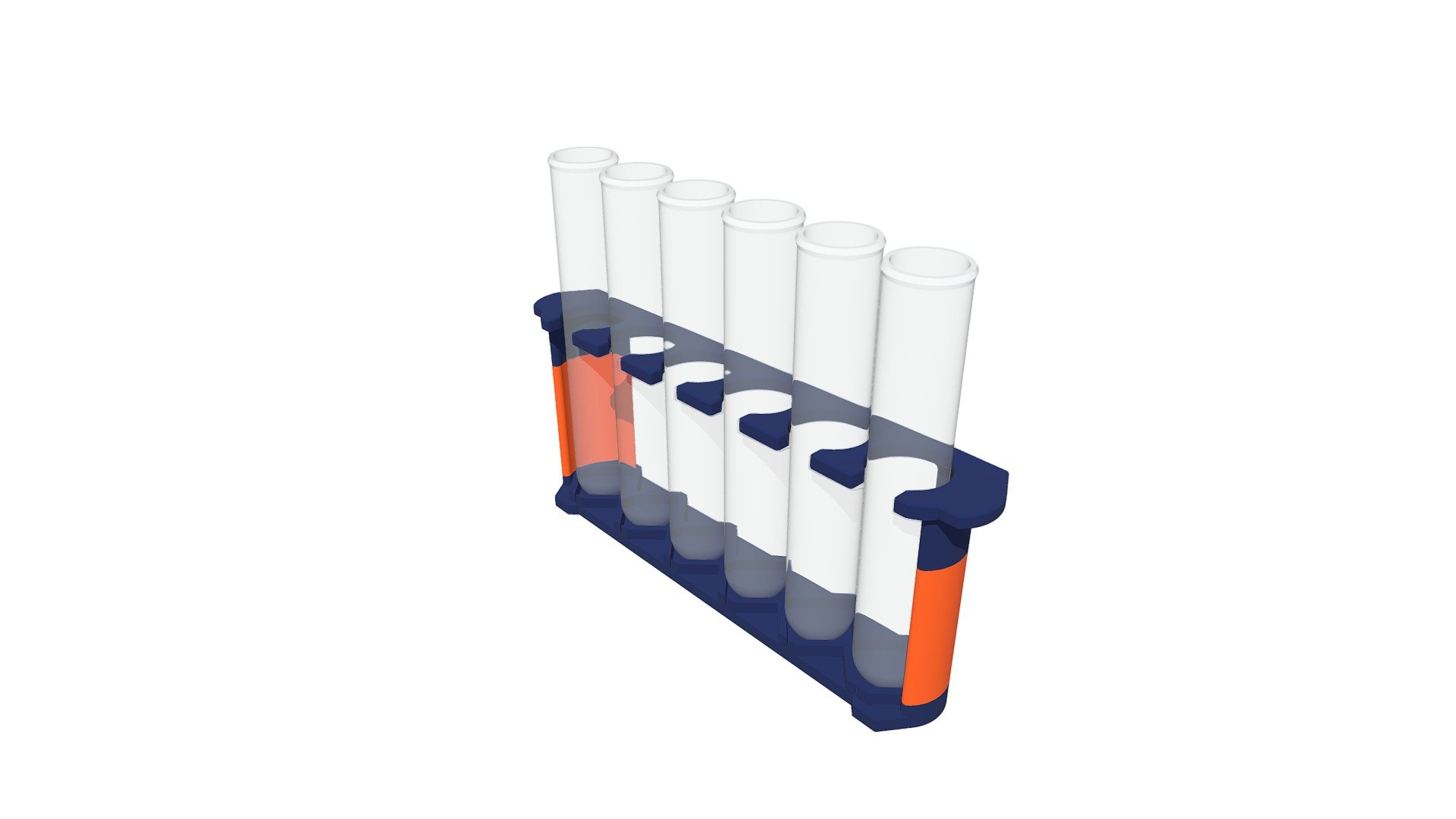 Test Tube Rack 25mm — Sketchfab embed 3D viewer