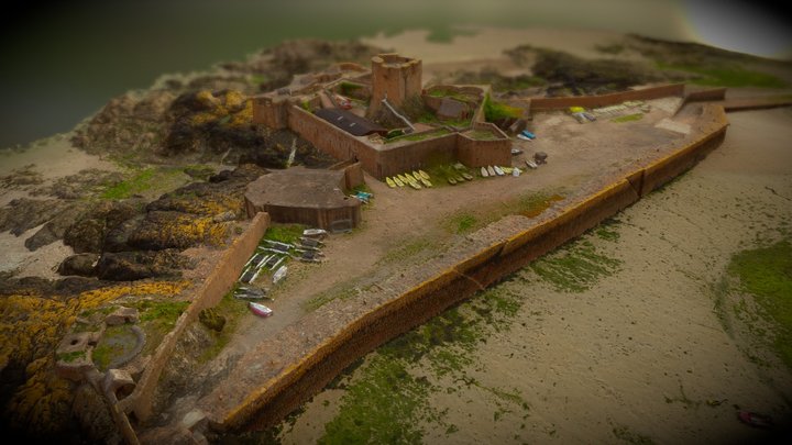 St Aubins Fort G2016 - Draft 3D Model