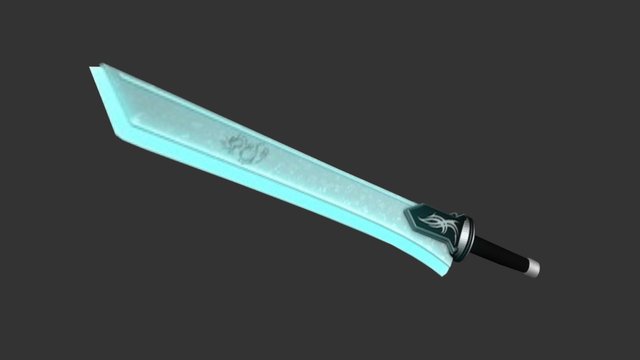 Sci-fi Gladiator Sword 3D Model