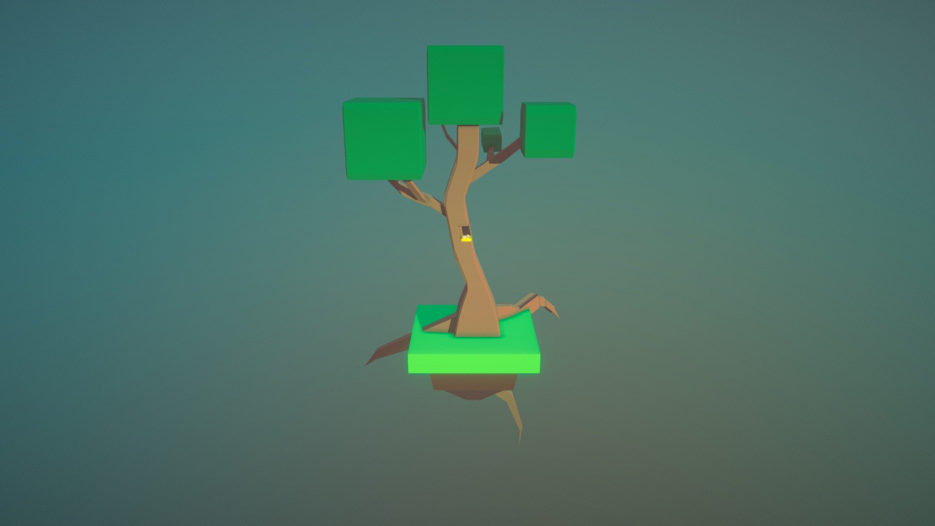 Test Voxel Tree - 3D model by CyanMayn [642d7eb] - Sketchfab