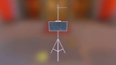 WiFI Antenna 3D Model