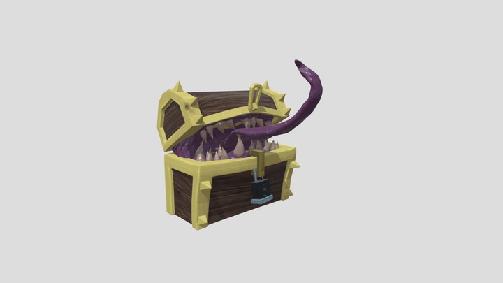 Mimic Chest 3D Model