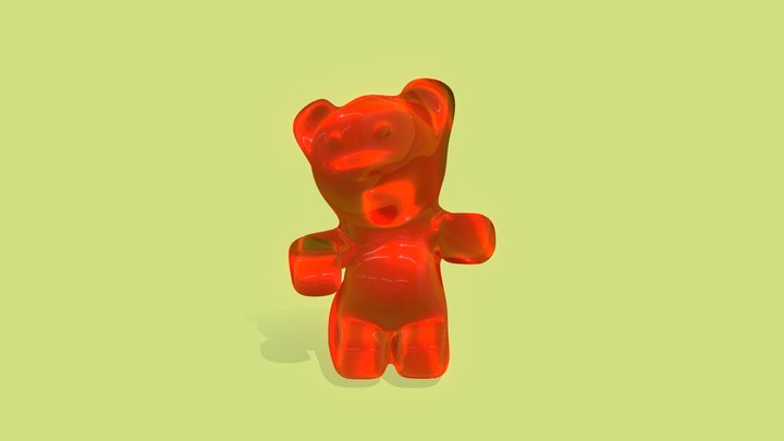 Gummy Bear 3D Model