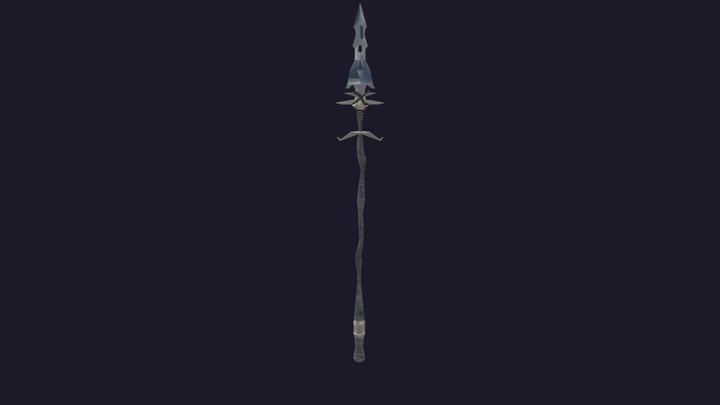 spear for submissive nhoes 3D Model