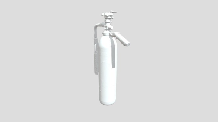 fire extinguisher 3D Model