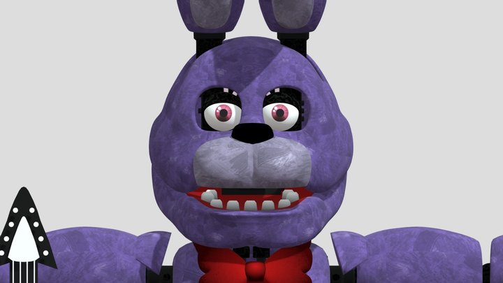 Rynfox fnaf 1 bonnie v6. 3D Model