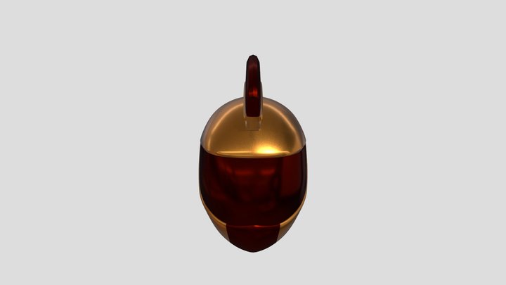 Helmet of War 3D Model