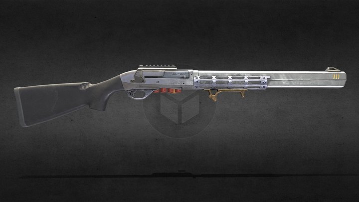 Shotgun 3D Model