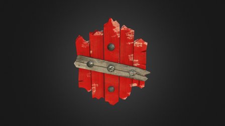 Shield - Low Poly 3D Model