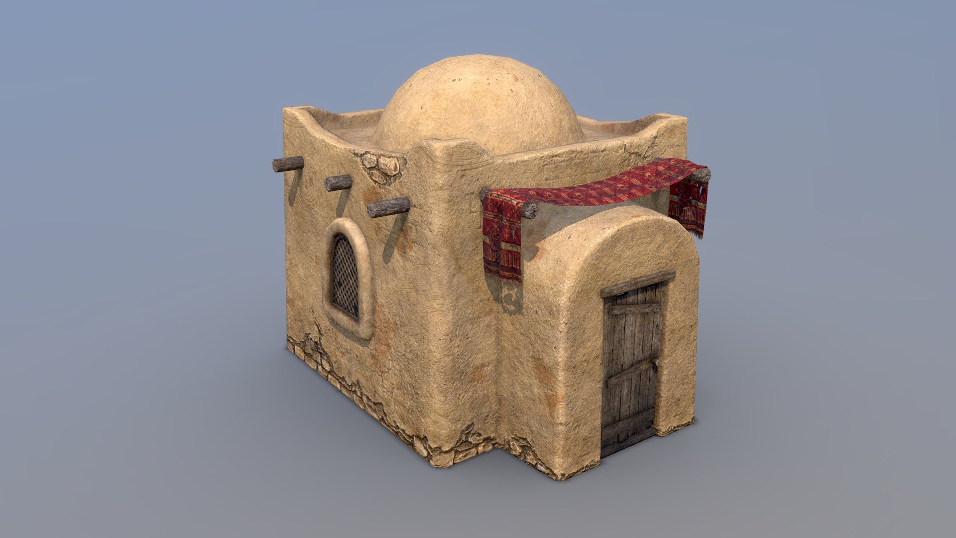 Poor Desert House - Download Free 3D model by Fjordreig [64310fb