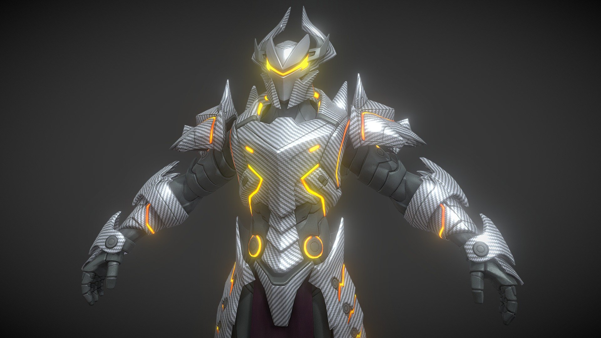 Omega Knight/FORTNITE - Download Free 3D model by Elite Big Speakerman ...