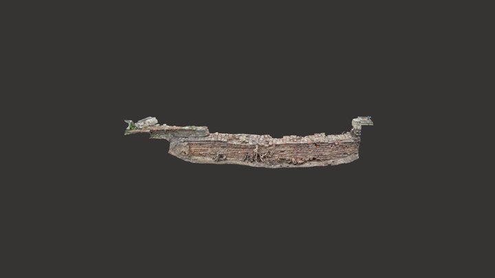 Canal Railings 2, Hampton Court 3D Model