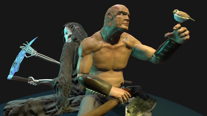 Executioner and The Death 3D Model