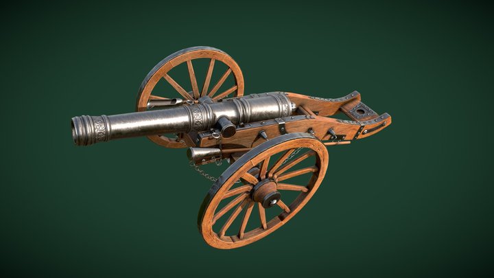 Canon Louis XIV 3D Model