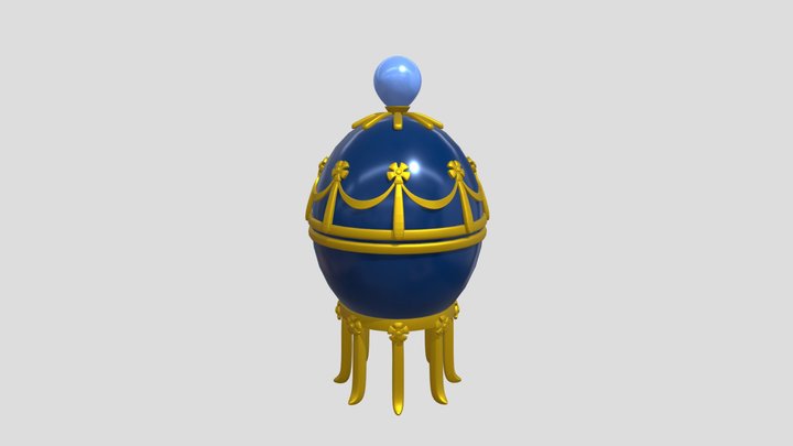 Russian Egg 3D Model