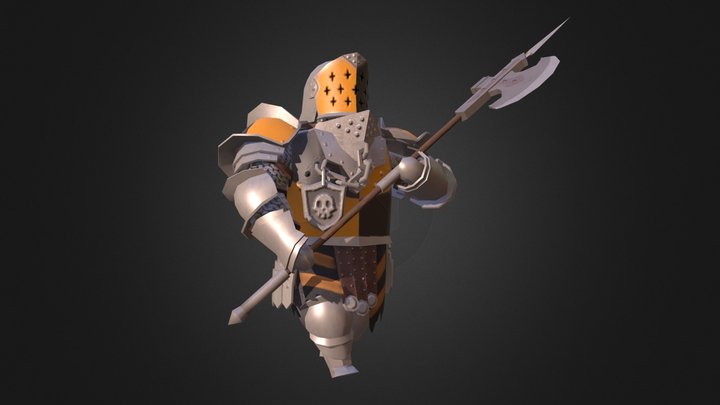 SD Lawbringer walk cycle 3D Model