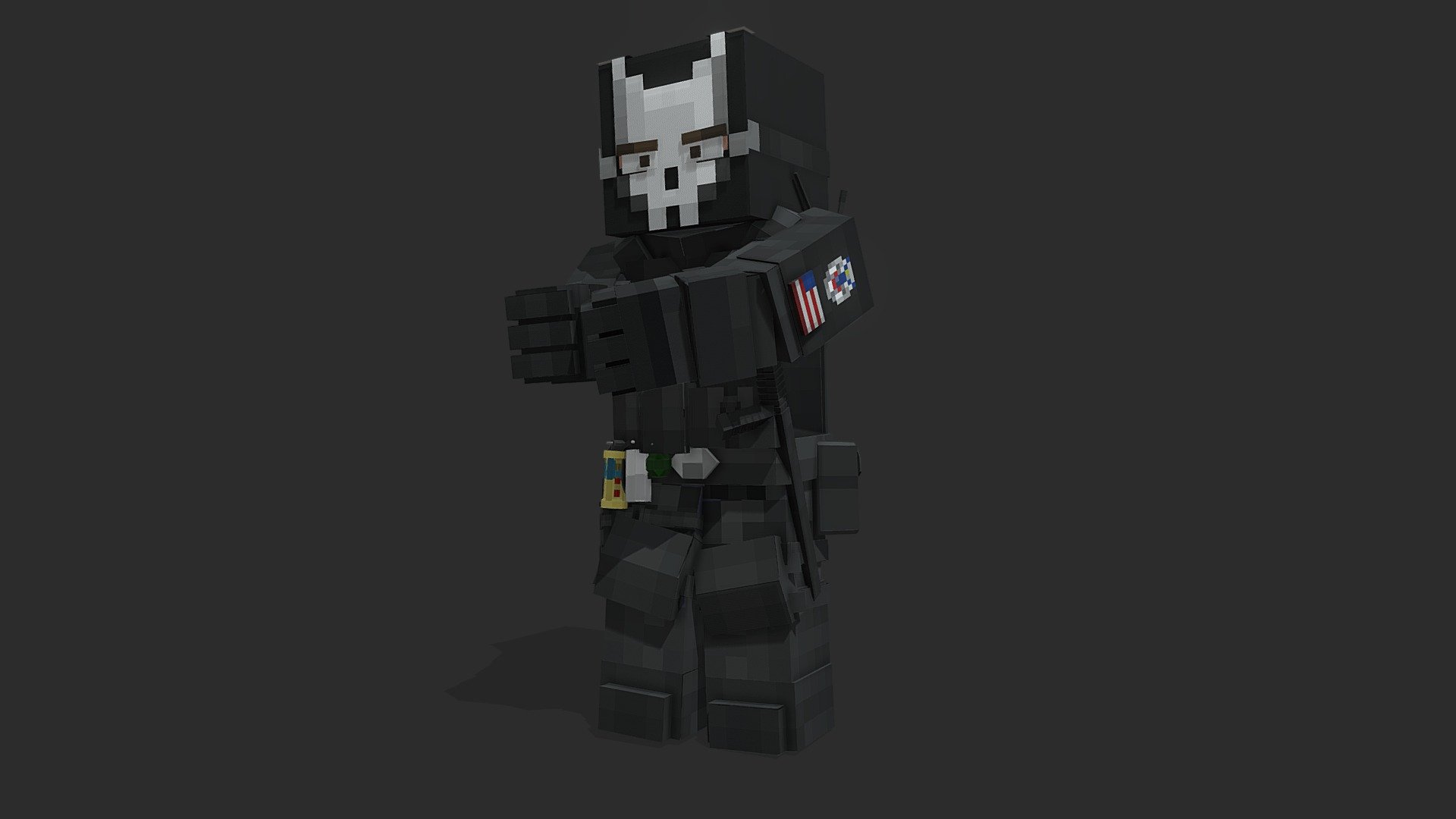 DHS operator 1 - 3D model by CombatCraft | UnitedPechoraRecords Studio ...