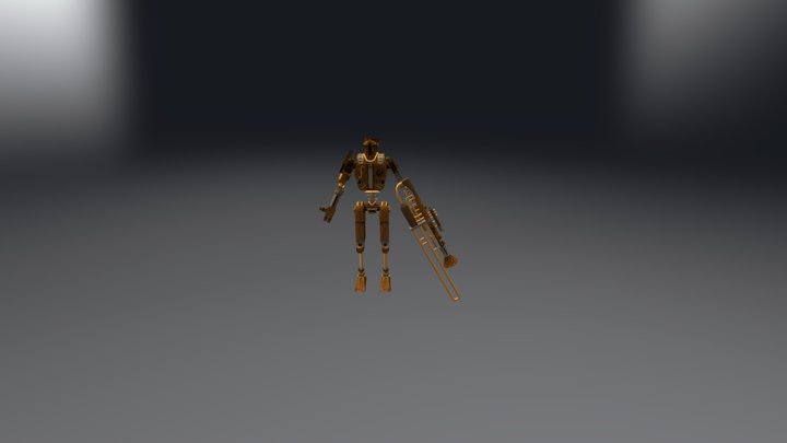 Spaceship - Character 3D Model