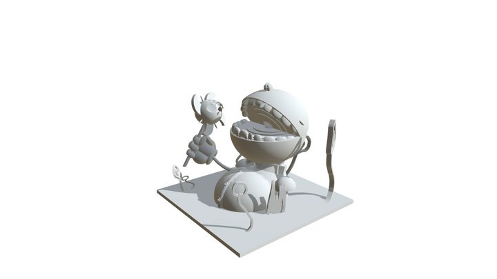 Mercury Eater 3D Model