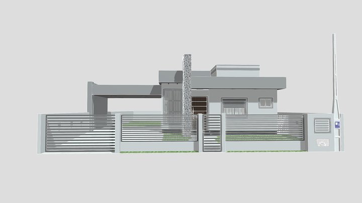 Residência T|L - Turvo/SC 3D Model