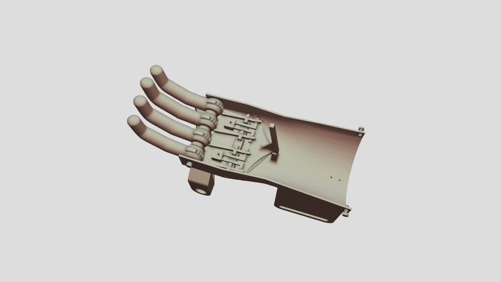 Kassel Hand Project: Work-Alike-Handle Top 3D Model