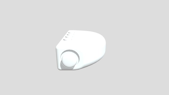 One Handed Controller 3D Model