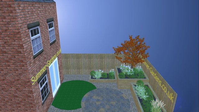The Rosemoor Garden 3D Model