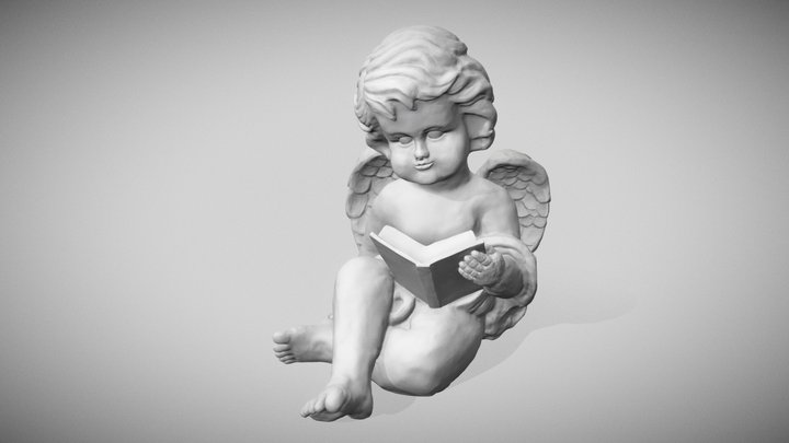 Baby Angel 3D Model