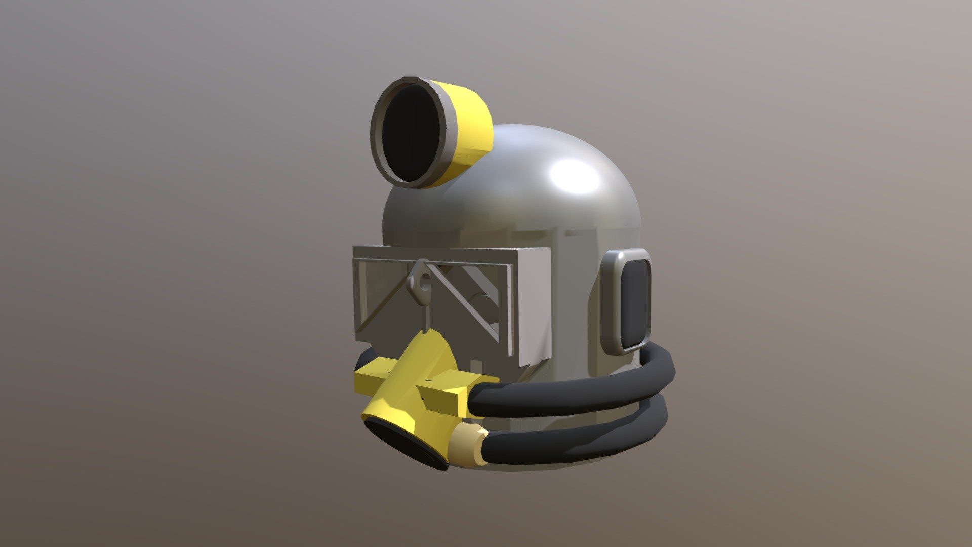 Fallout 76: Excavator Power Armor Helmet - Download Free 3D model by ...