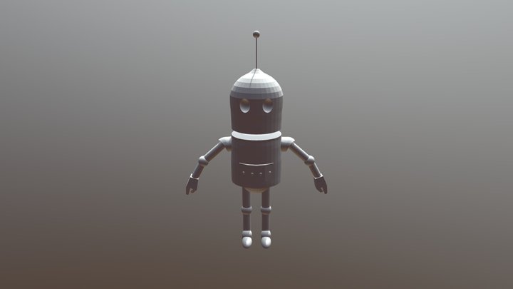 Little Robot 3D Model
